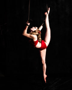 moody street circus, aerialist, Zoe Isadora